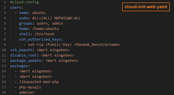 cloud-init-web