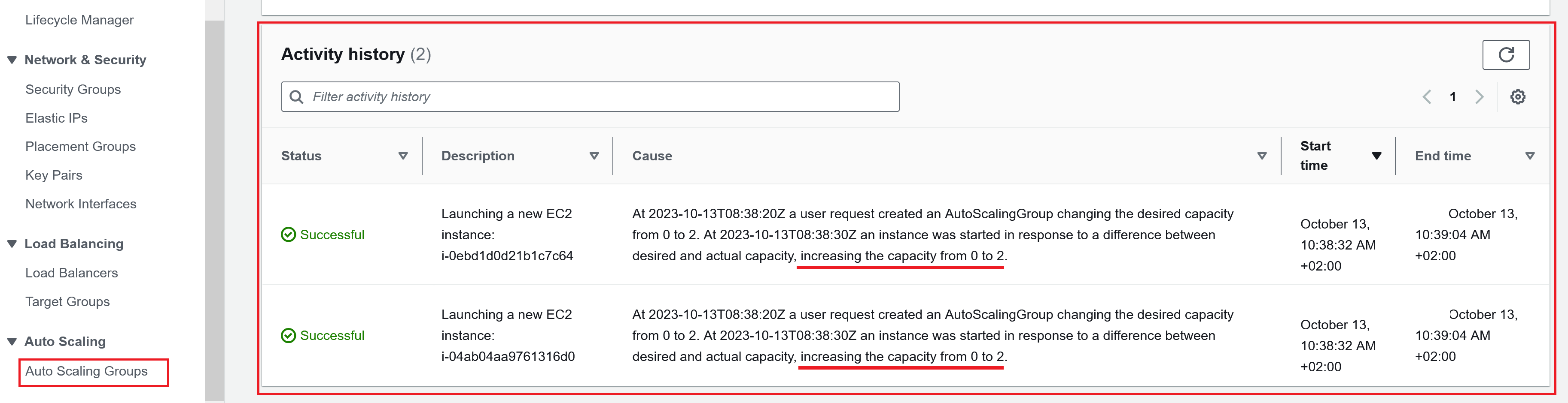 1. EC2 Instanz